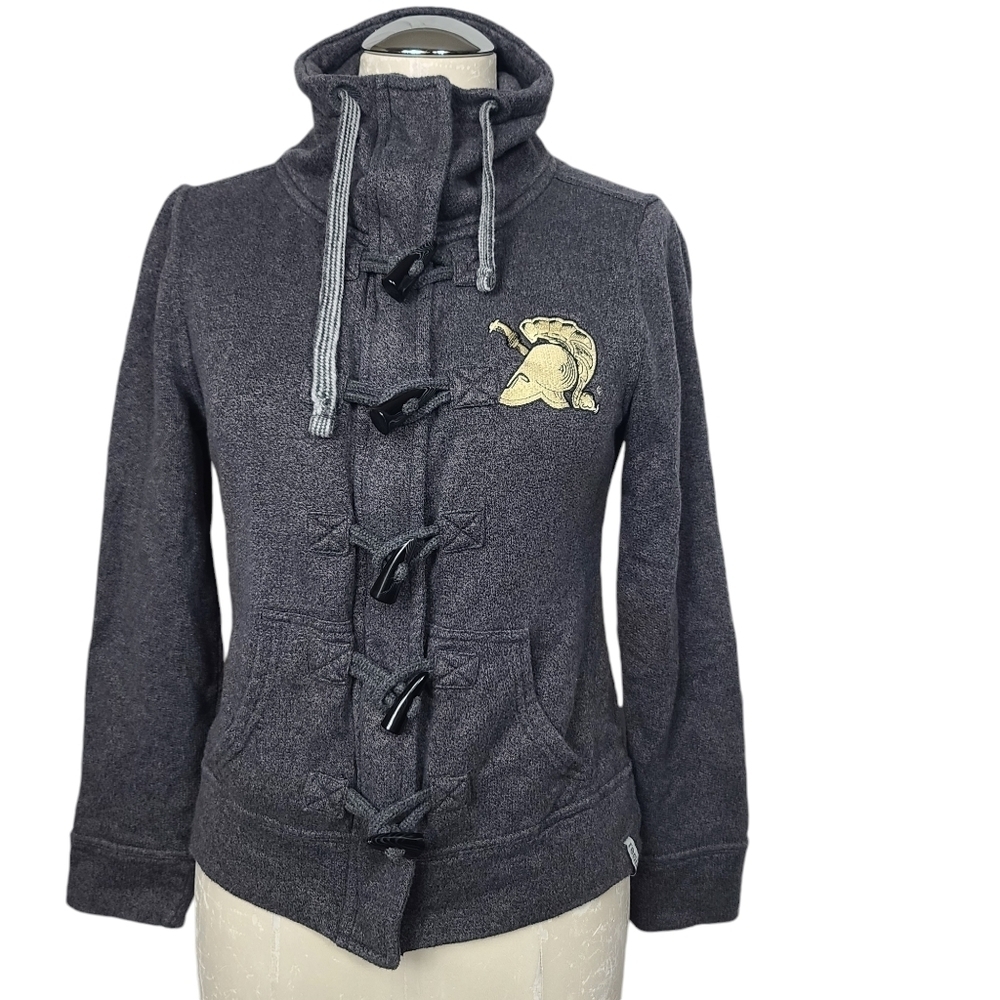 Bruzen Renu Gray Zipper & Button Down Jacket S